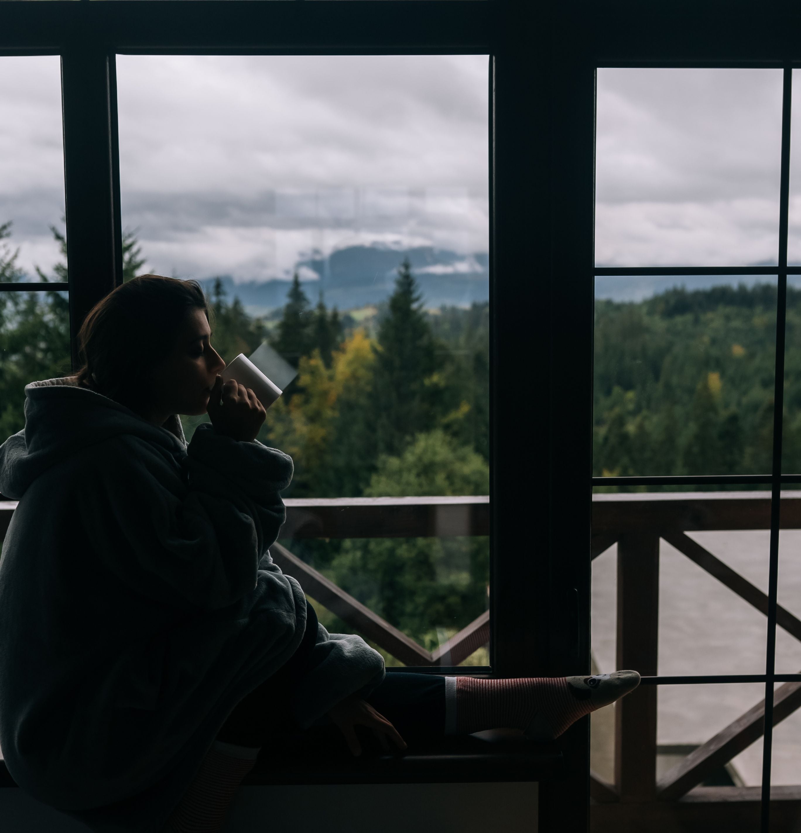 Cozy interior with warm lighting