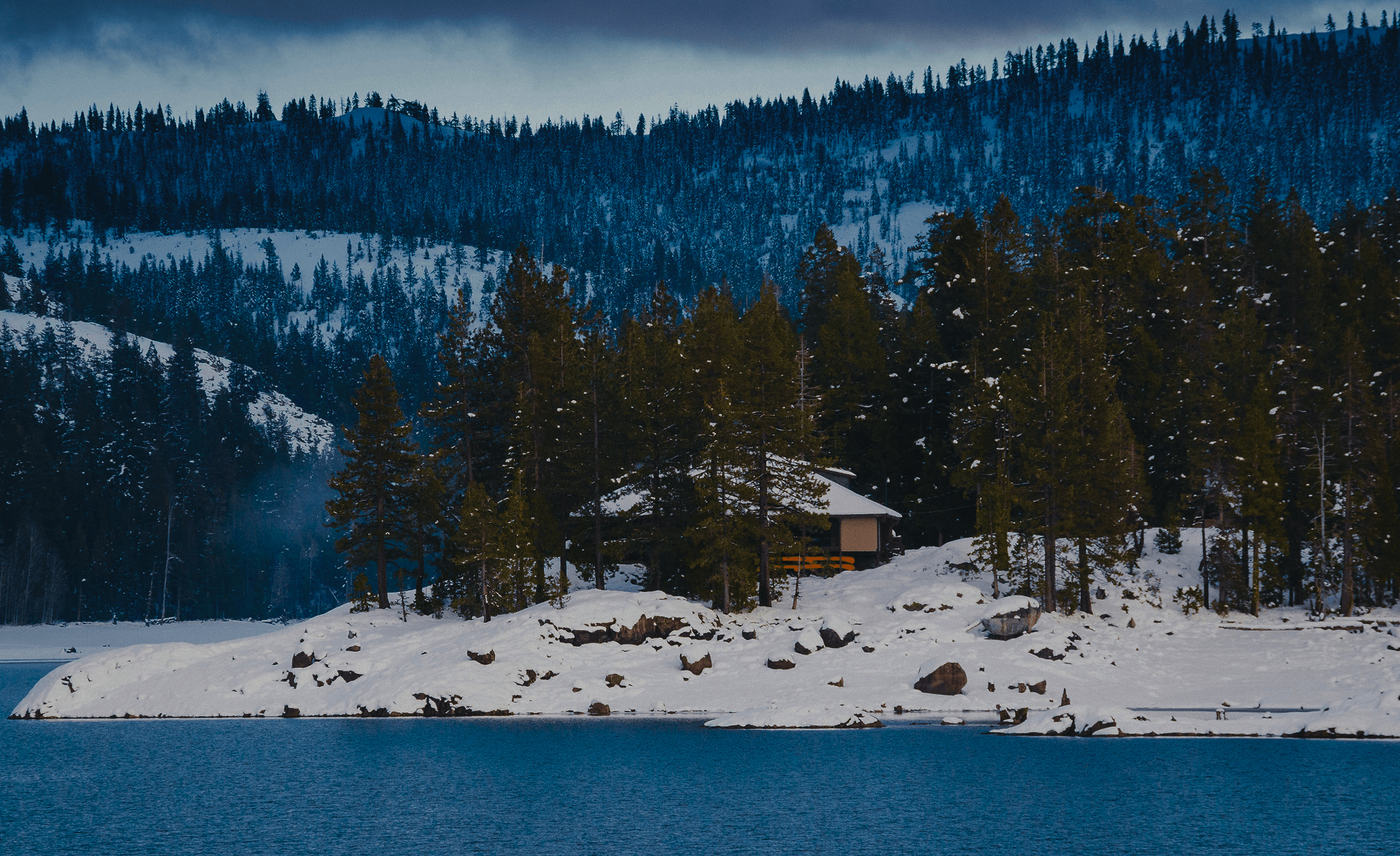 Beautiful mountain landscape background